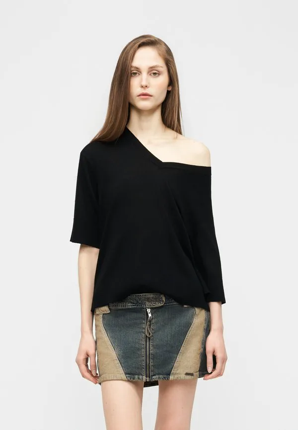 

Базовая футболка с v-образным вырезом slfthea Selected, Black, Черный, Базовая футболка с v-образным вырезом slfthea Selected, Black