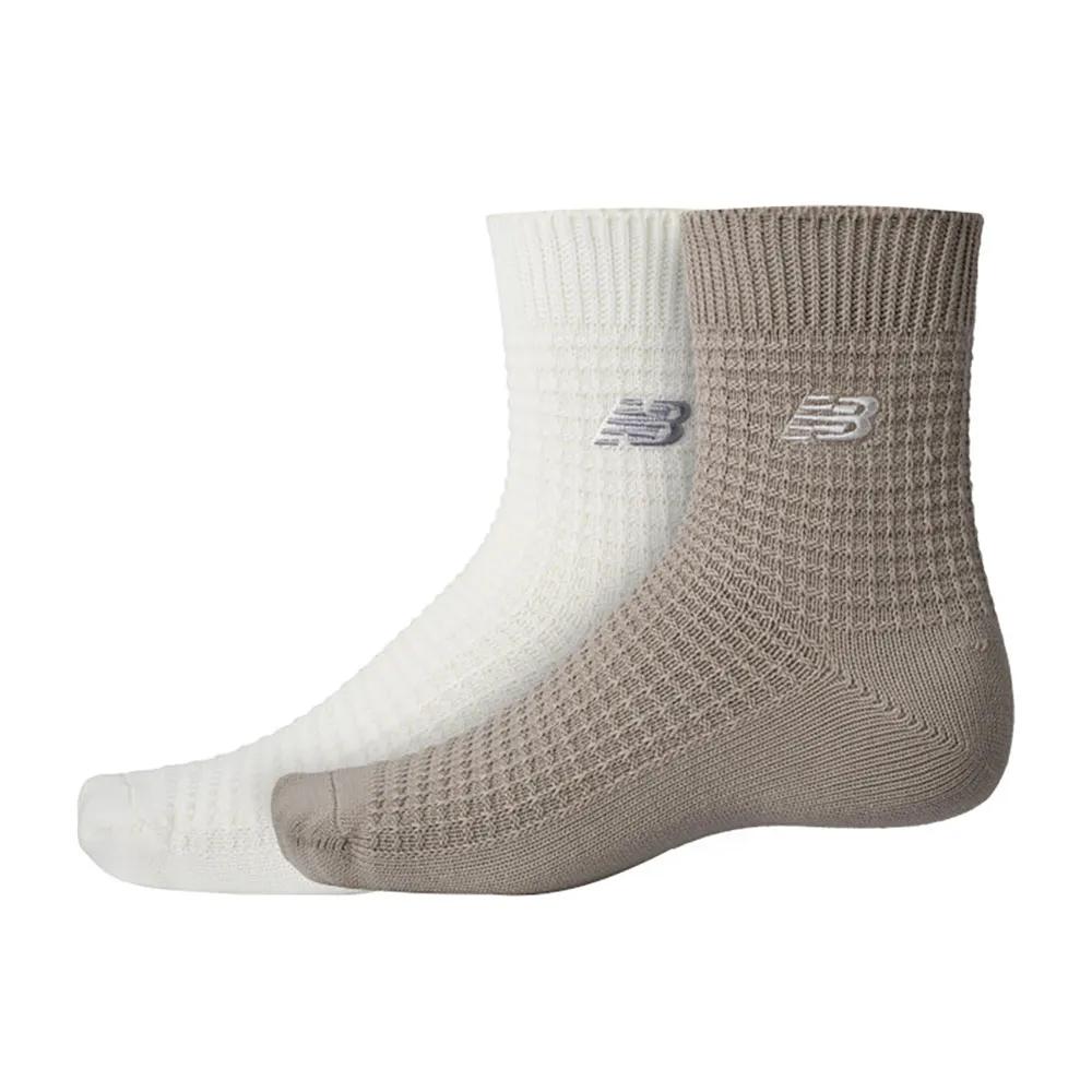 

Носки 2 шт New Balance Waffle Ankle short, коричневый