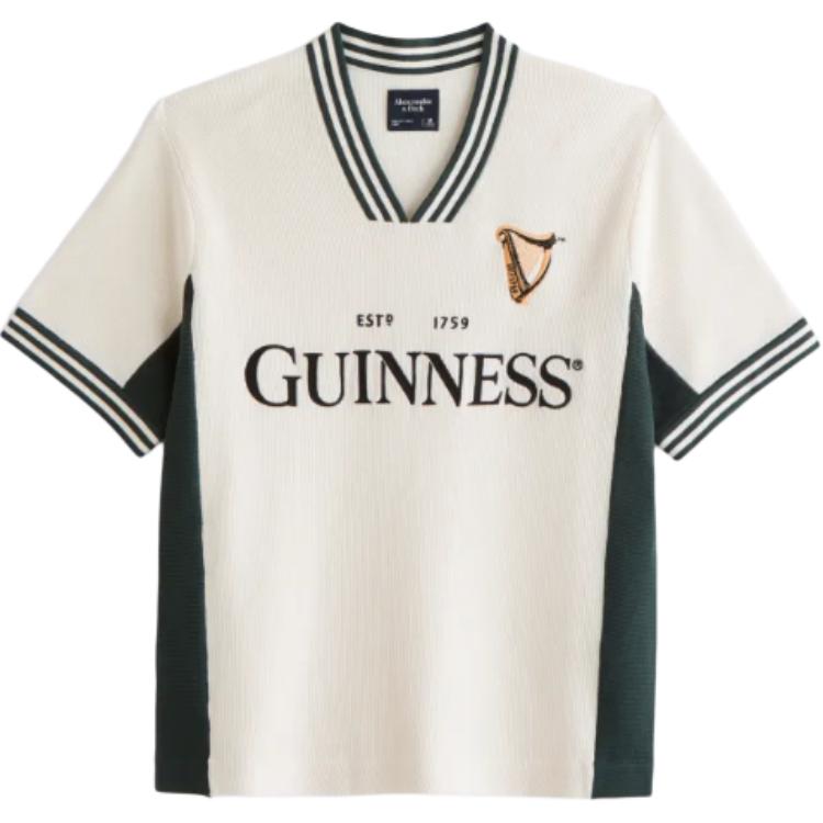 

Футболка Soccer Jersey Men's Abercrombie＆Fitch, Ecru