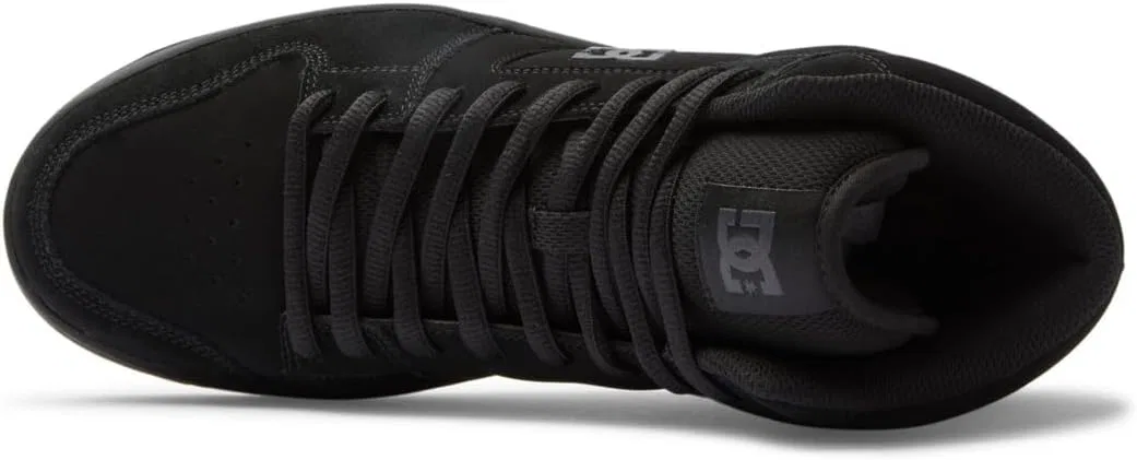 Кроссовки для скейтбординга DC Shoes Manteca 4 Hi-top, Black/Black/Gum — фото 3