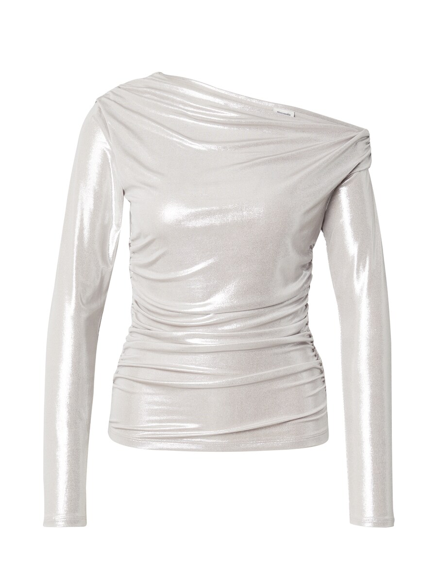 

Лонгслив Abercrombie & Fitch Shirt, цвет champagne