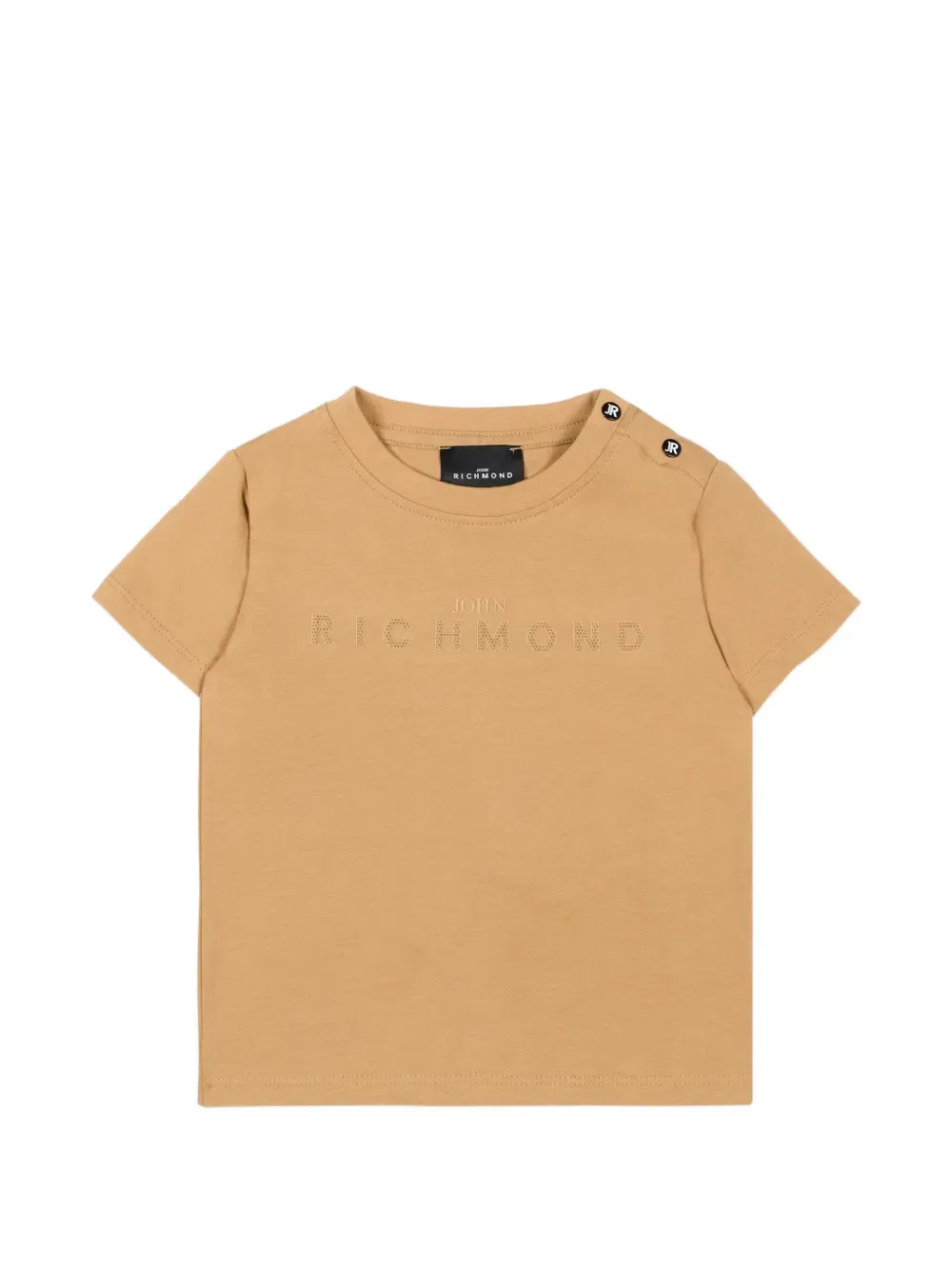 Футболка с коротким рукавом и тиснением John Richmond Junior, нейтральный
