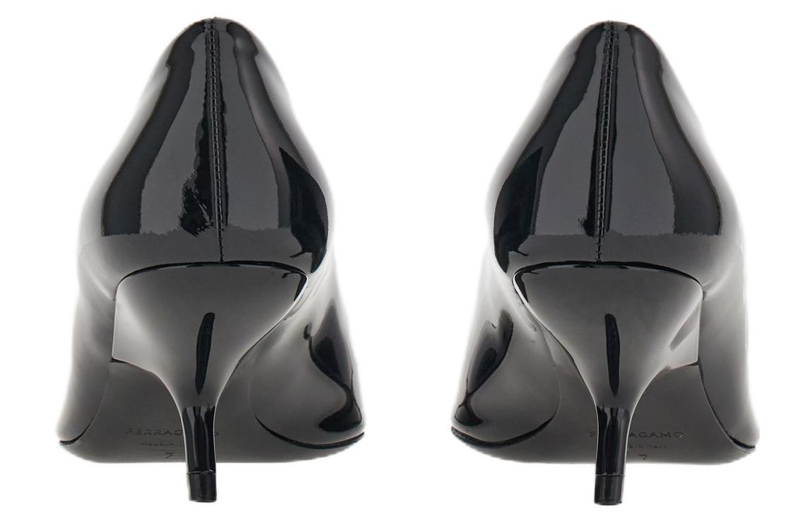 FERRAGAMO Eva 55мм Кожаные Лодочки, Черные — фото 2