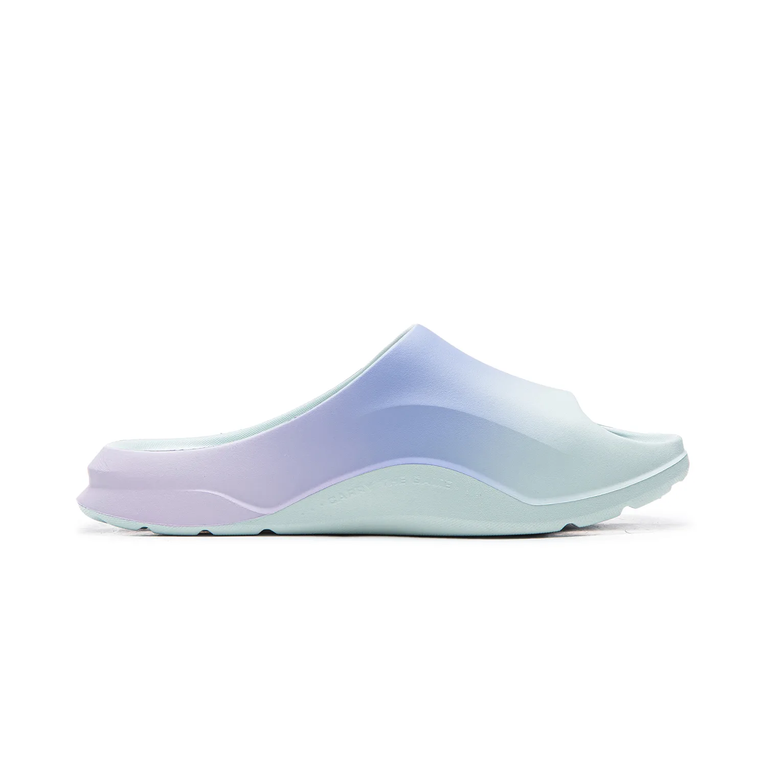 Li-Ning Slide Slippers Unisex Blue Purple — фото 3