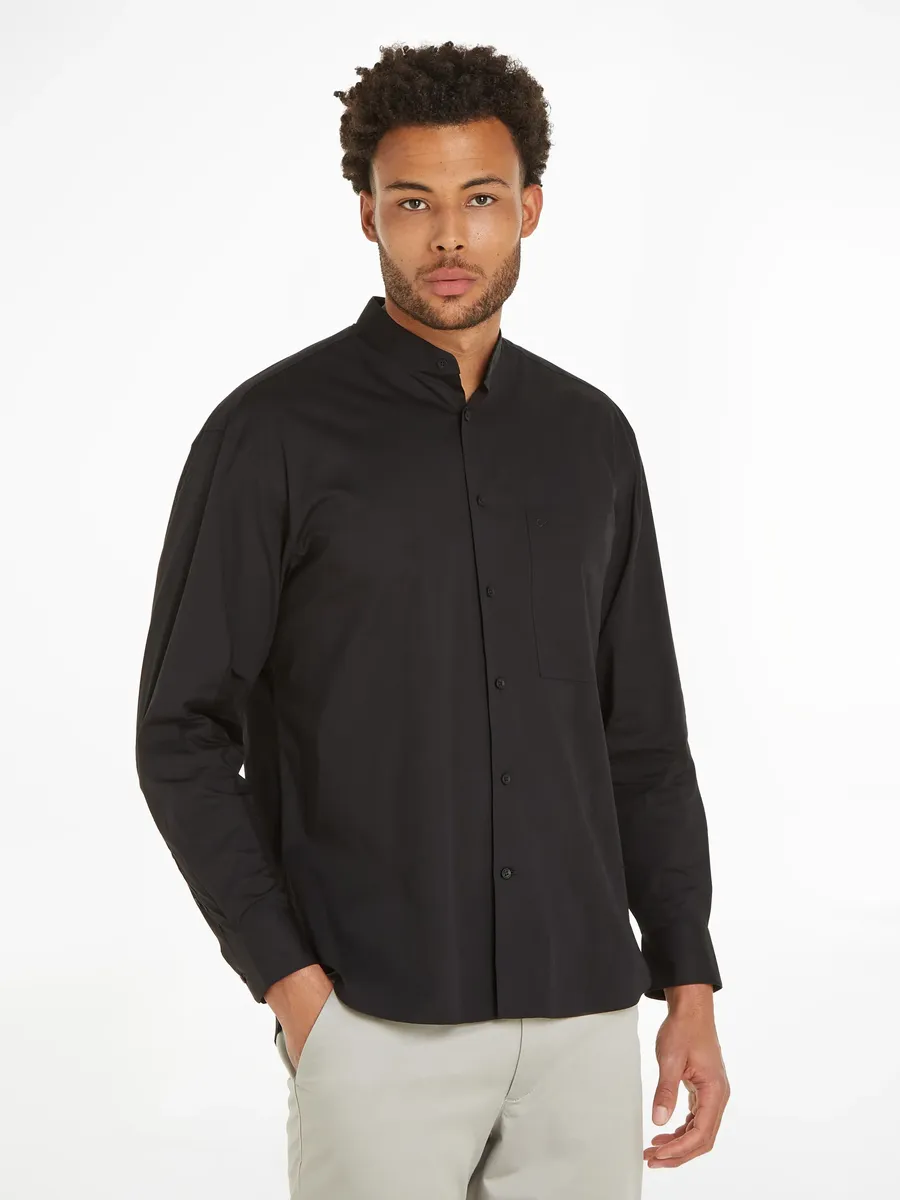 

Рубашка с короткими рукавами Calvin Klein "POPLIN MODERN S/S POCKETS SHIRT", цвет Ck Black