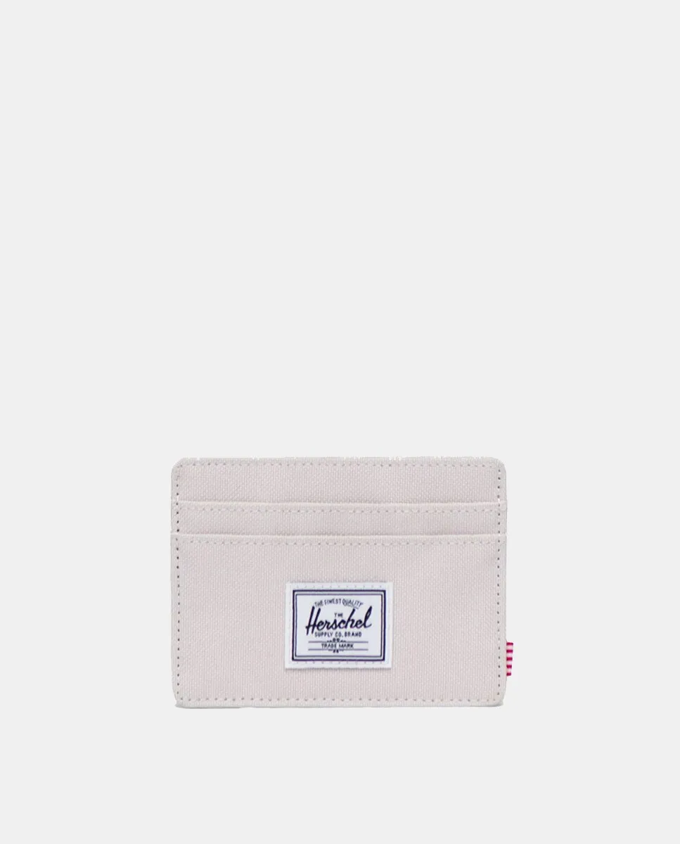 

Визитница Herschel Supply Charlie цвета экрю, цвет Crudo