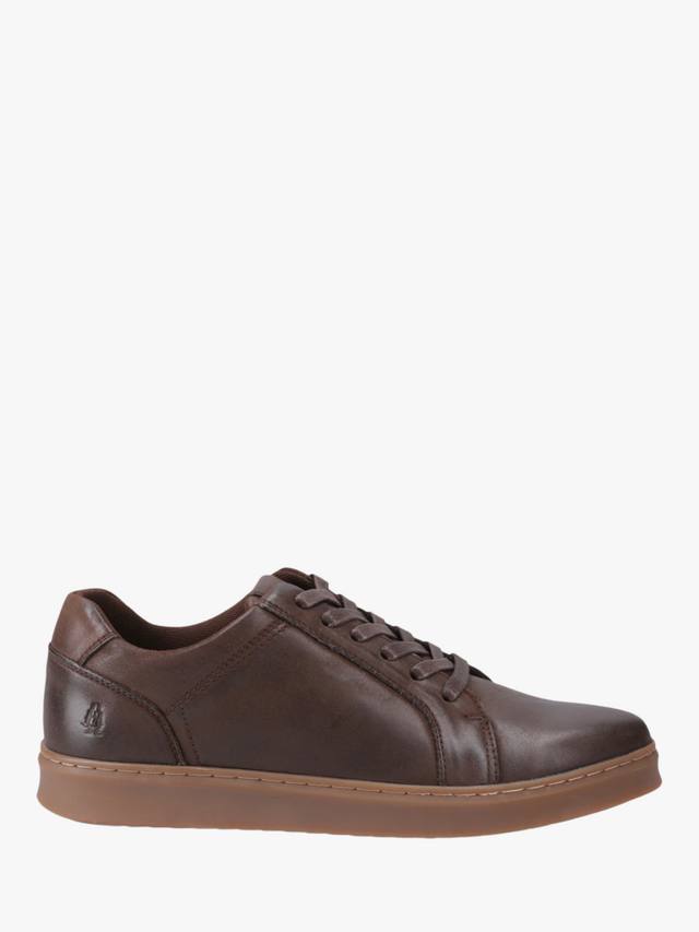 

Кожаные кроссовки madden Hush Puppies, кофе