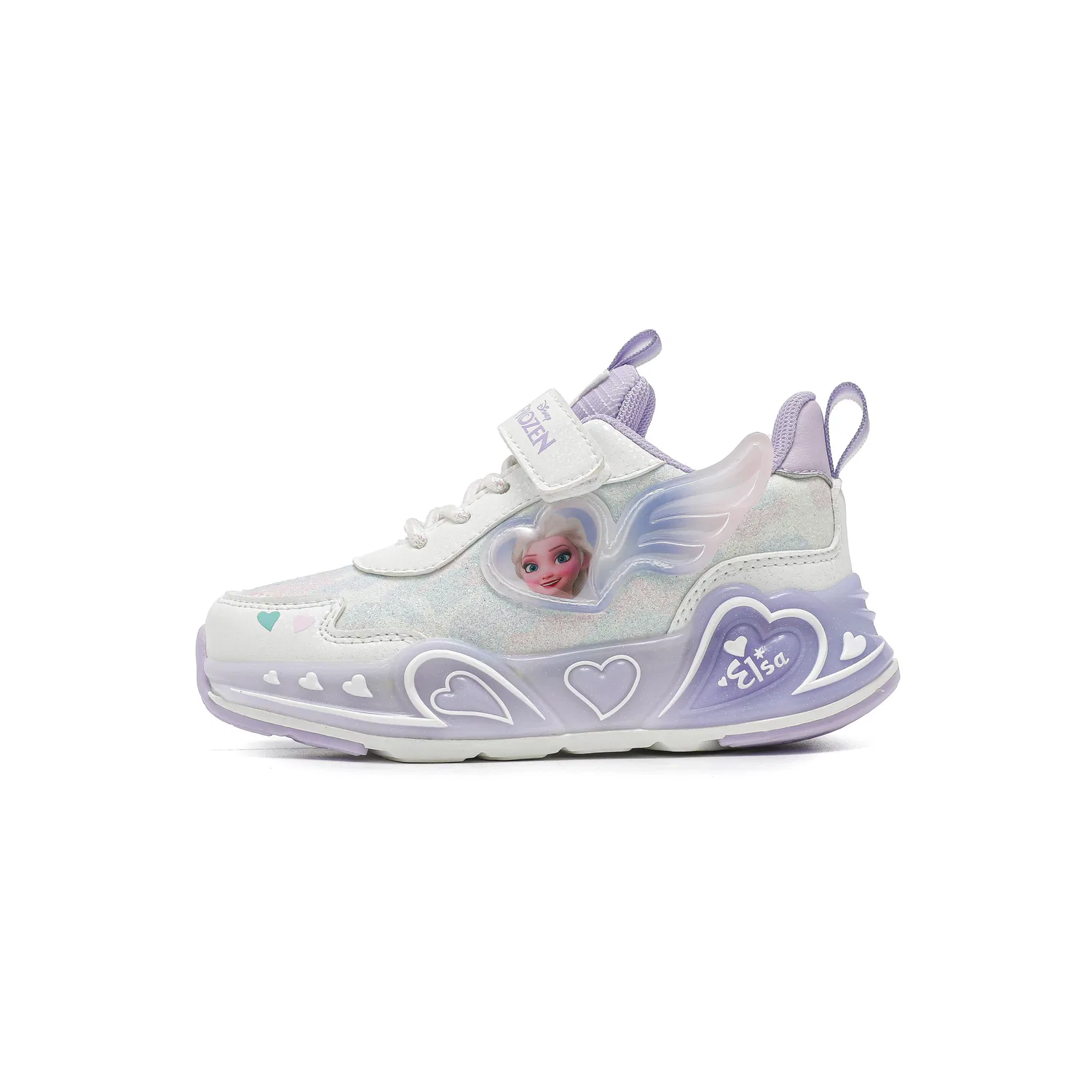 Детские кеды Disney Frozen из синтетической кожи, фиолетовые