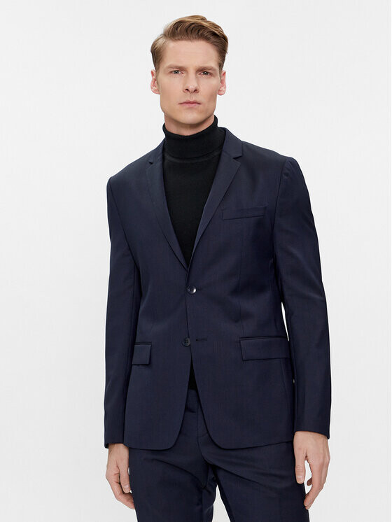 

Узкая куртка Calvin Klein, синий