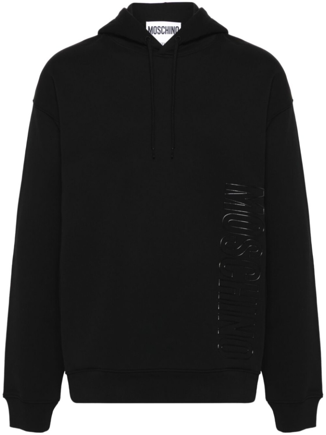 

Moschino худи с логотипом, черный
