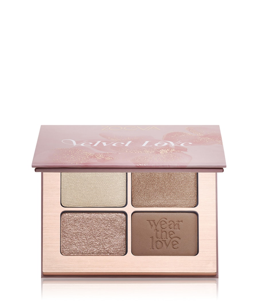 

Палитра теней для век ZOEVA Velvet Love Eyeshadow Quad, Beautiful Bright Eyes, 1 шт.