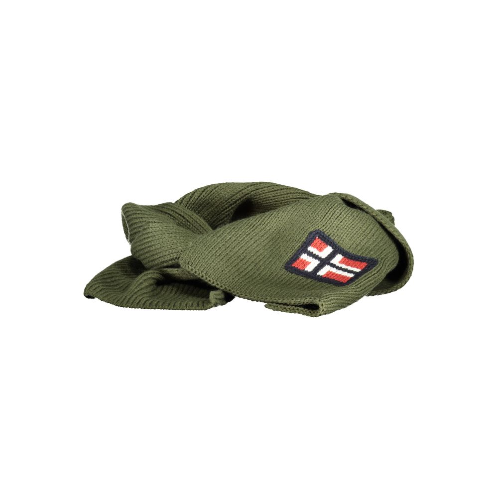 

Зеленый акриловый шарф Geographical Norway
