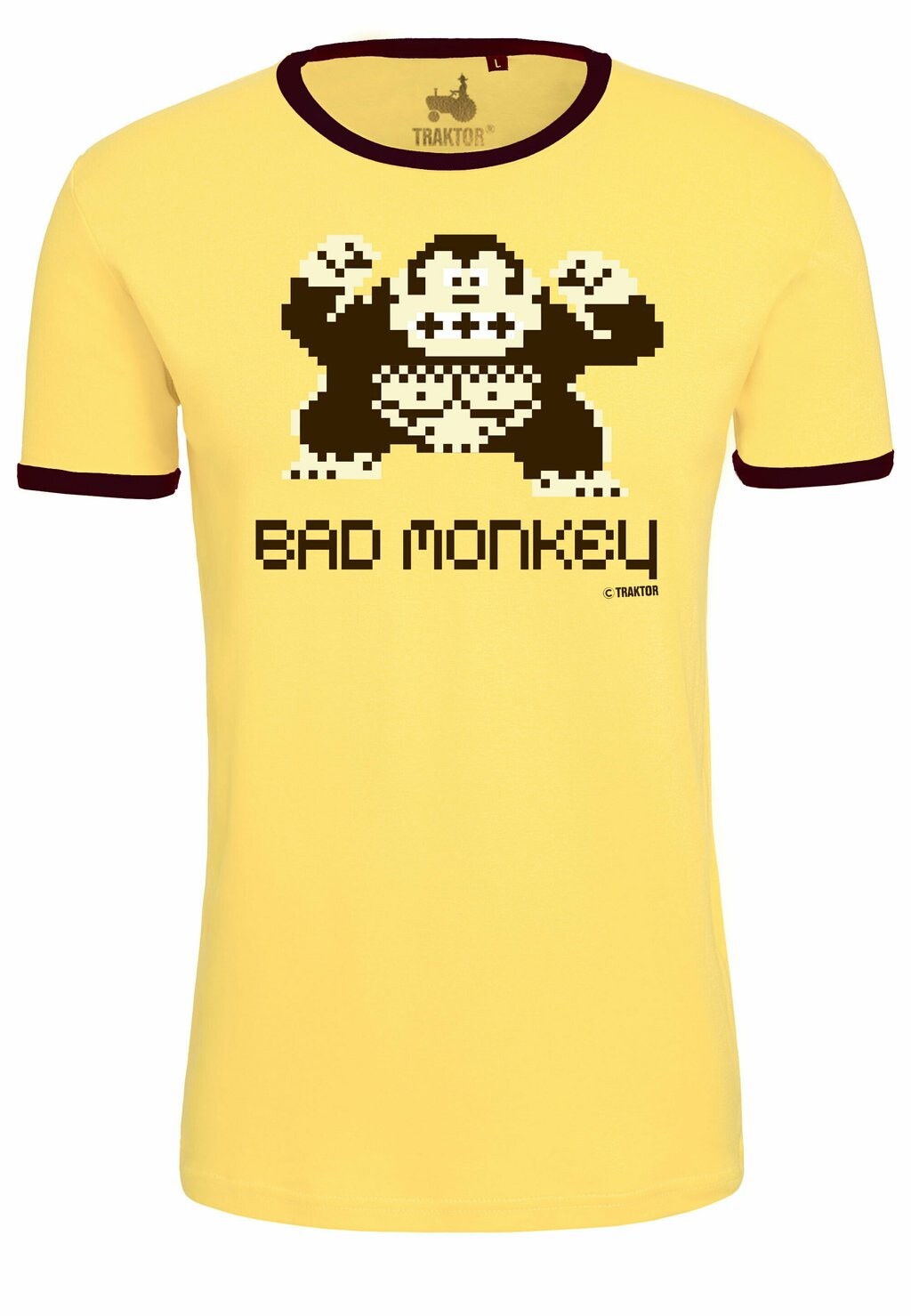

Футболка с принтом BAD MONKEY LOGOSHIRT, желтый