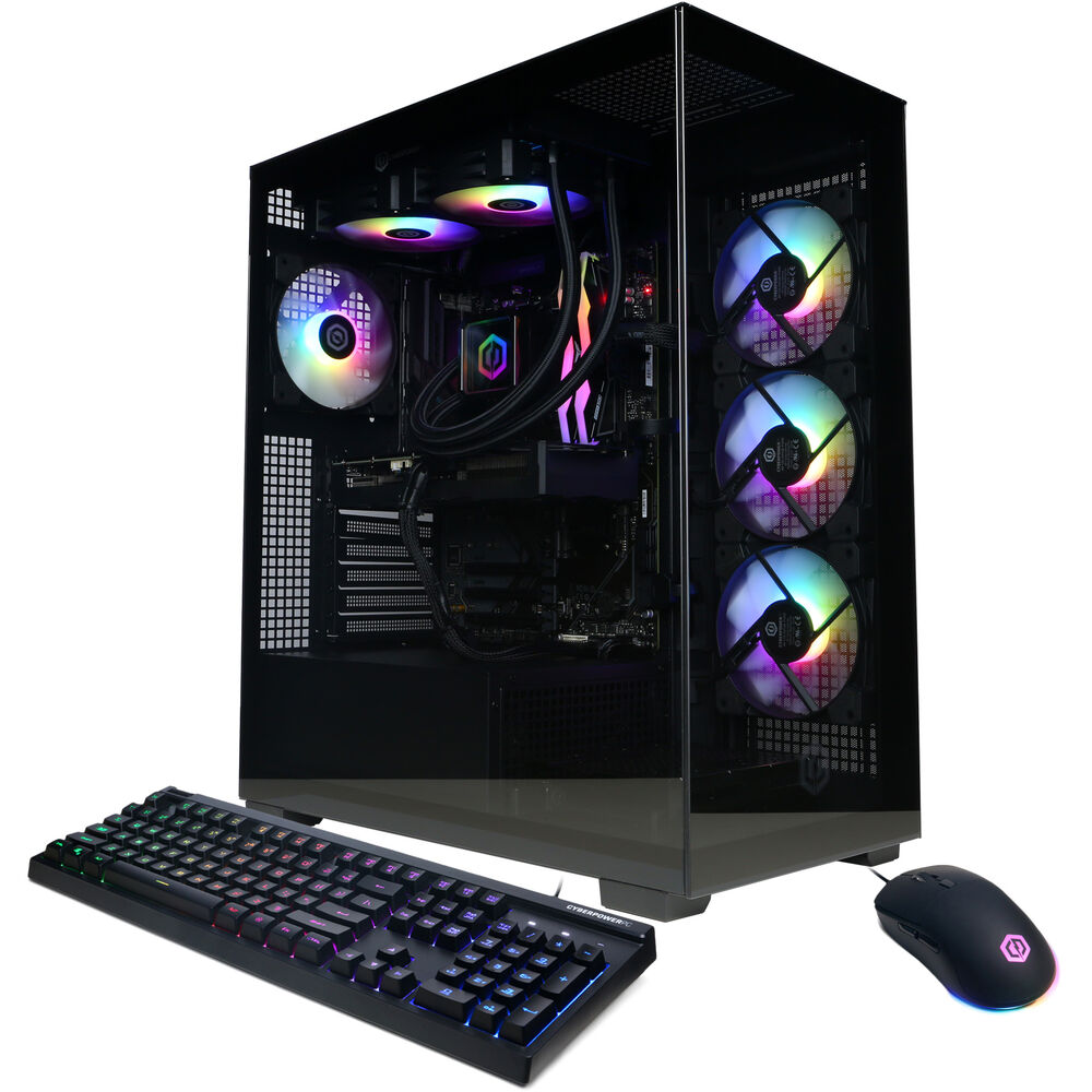 

Настольный компьютер CyberPowerPC Gamer Supreme Liquid Cool (черный)