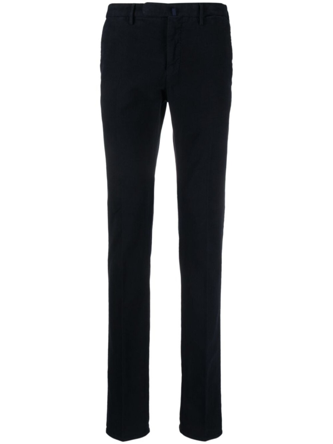 

Incotex skinny mid-waist chino trousers, синий