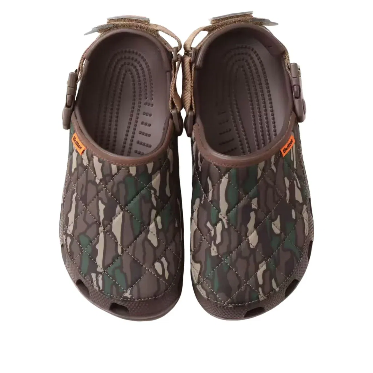 Сабо Crocs x Butter Classic Clog 'Brown' 211768-255, коричневый — фото 4