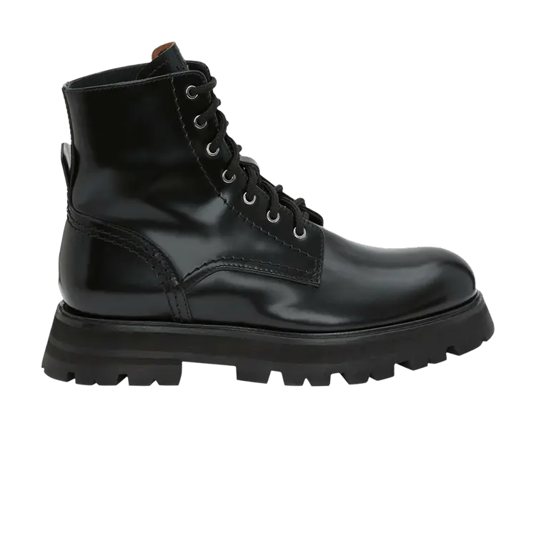 Ботинки Alexander McQueen Wmns Wander Boot 'Black', черный
