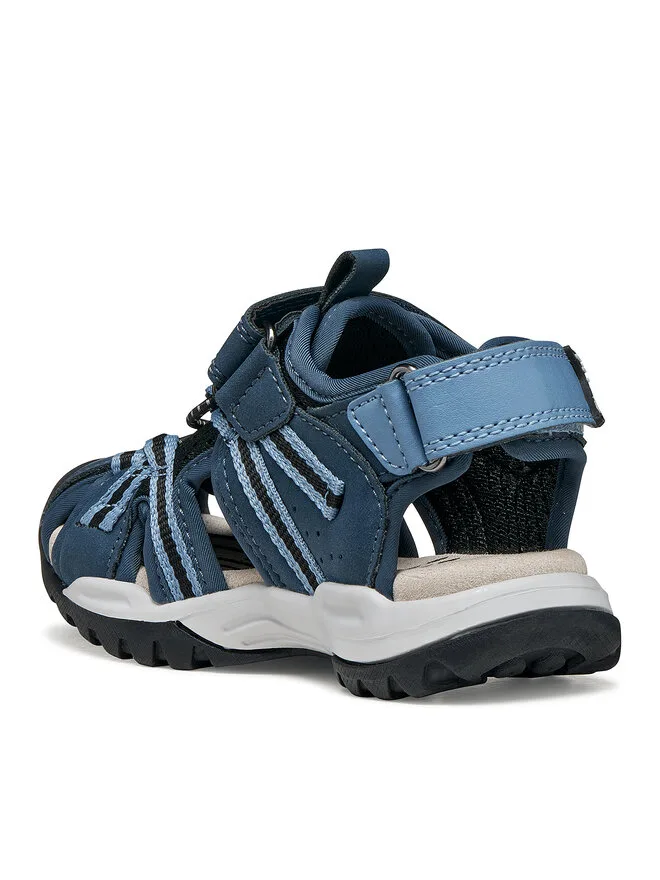 Geox Сандалии Jr Borealis J450RB 014ME C4J9B S темно-синие — фото 3