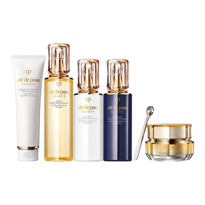 Clé De Peau Beauté Набор Diamond Luminous Water Cream для ухода за кожей увлажняющий комплект из пяти предметов — фото 4