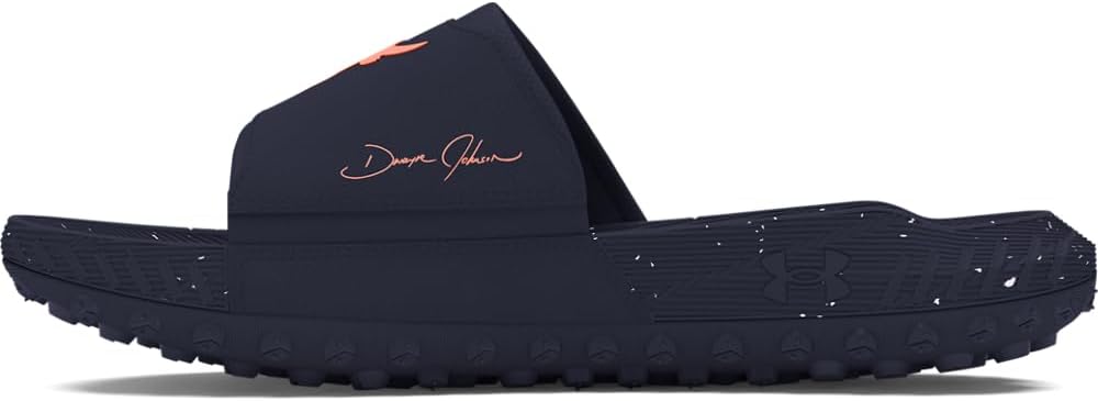 

Under Armour мужские сланцы Project Rock 3, (403) Midnight Navy/Midnight Navy/Flare Orange