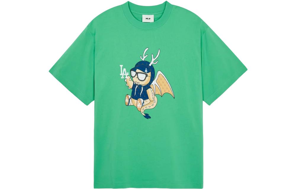 

MLB Футболка Los Angeles Dodgers Year Of The Dragon Limited Edition Collection SS24 Unisex Green, Зеленый, MLB Футболка Los Angeles Dodgers Year Of The Dragon Limited Edition Collection SS24 Unisex Green