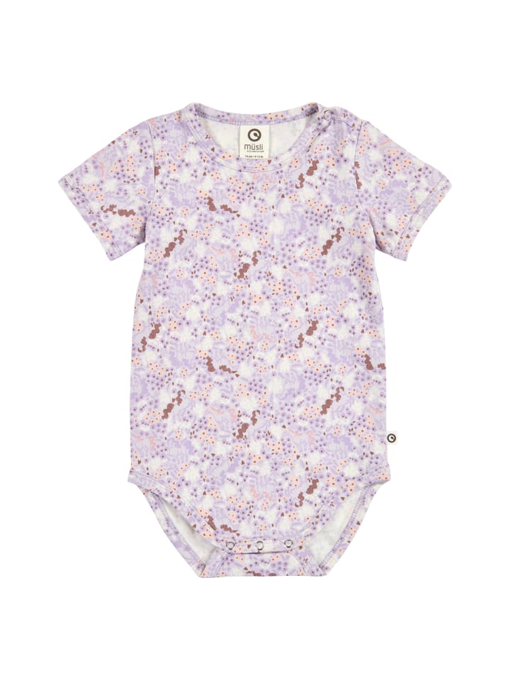 

Müsli Боди с короткими рукавами в цветах Bloom/Tofu/Pecan