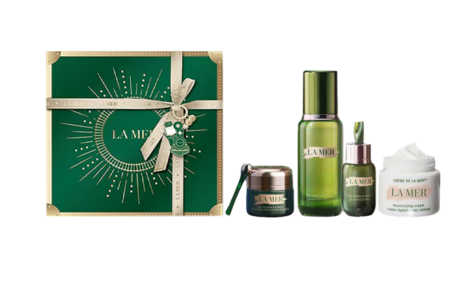 

HAILANZHIMI 2024 рождественский лимитированный набор по уходу за кожей Star Repairing, подтягивающий и увлажняющий комплект из четырех предметов LA MER