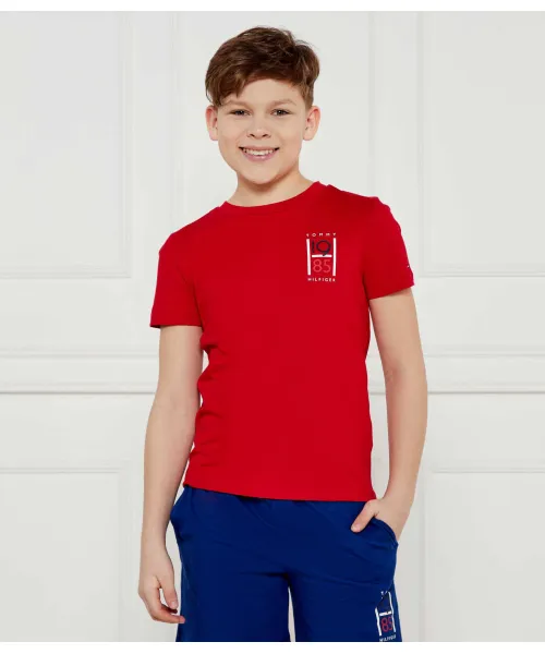 

Футболка Regular fit Tommy Hilfiger, красный