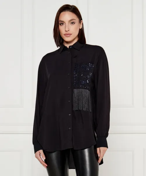 

Рубашка Саппоро Regular fit Desigual, черный