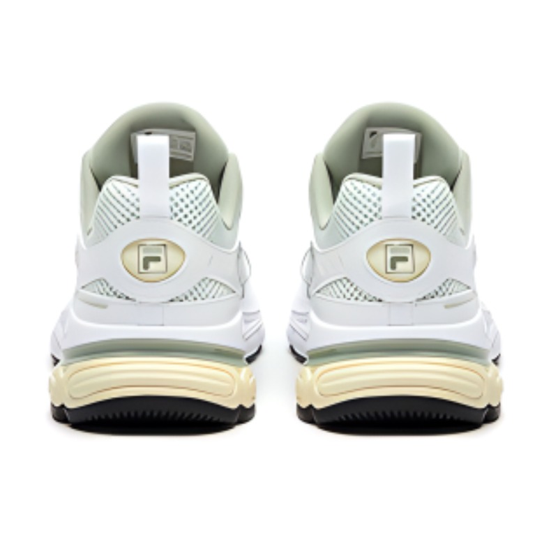 FILA KIDS Кроссовки для бега Pegasus Anti Slip, износостойкие, низкие, детские, белые, зеленые, подростковые — фото 4