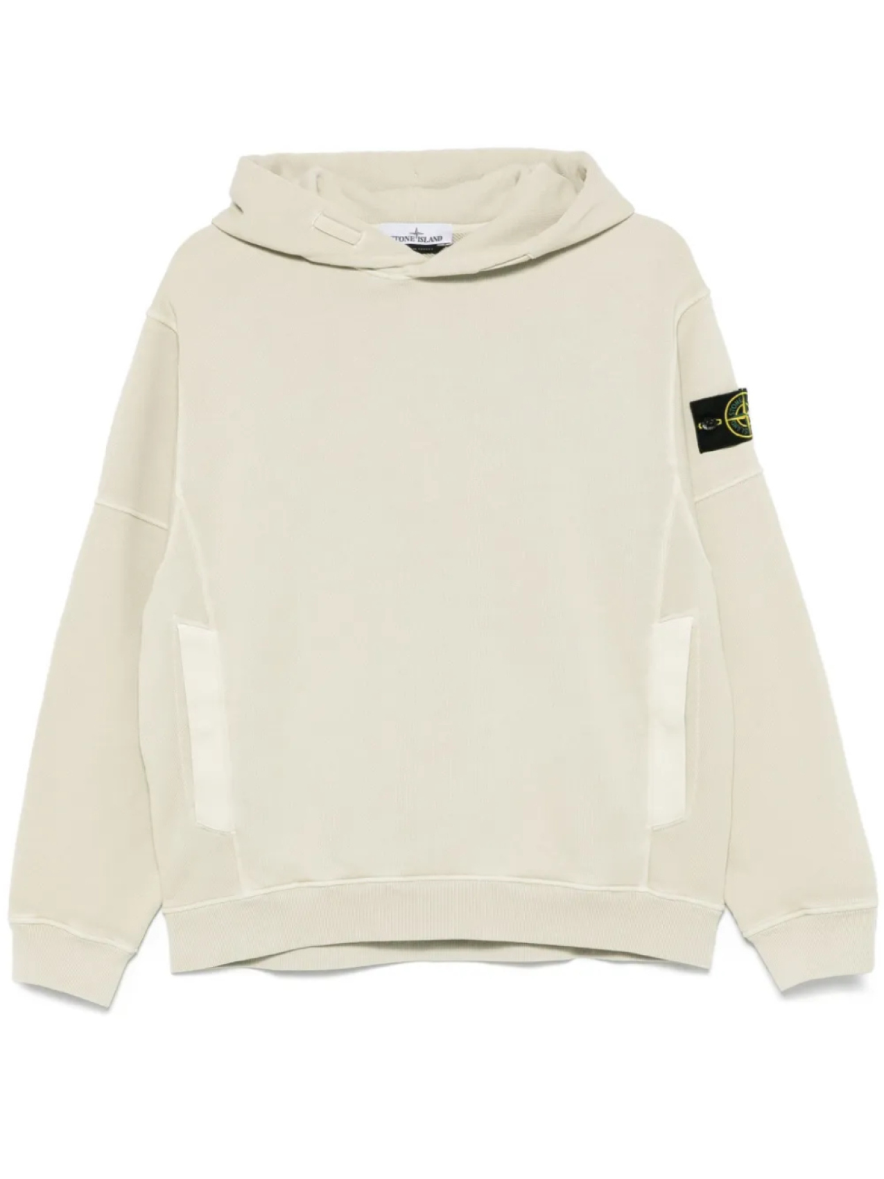 

Толстовка с капюшоном Stone Island Compass-badge, нейтральный