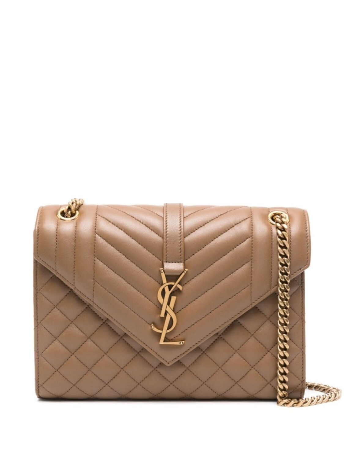 

Сумка на плечо Saint Laurent Envelope, коричневый