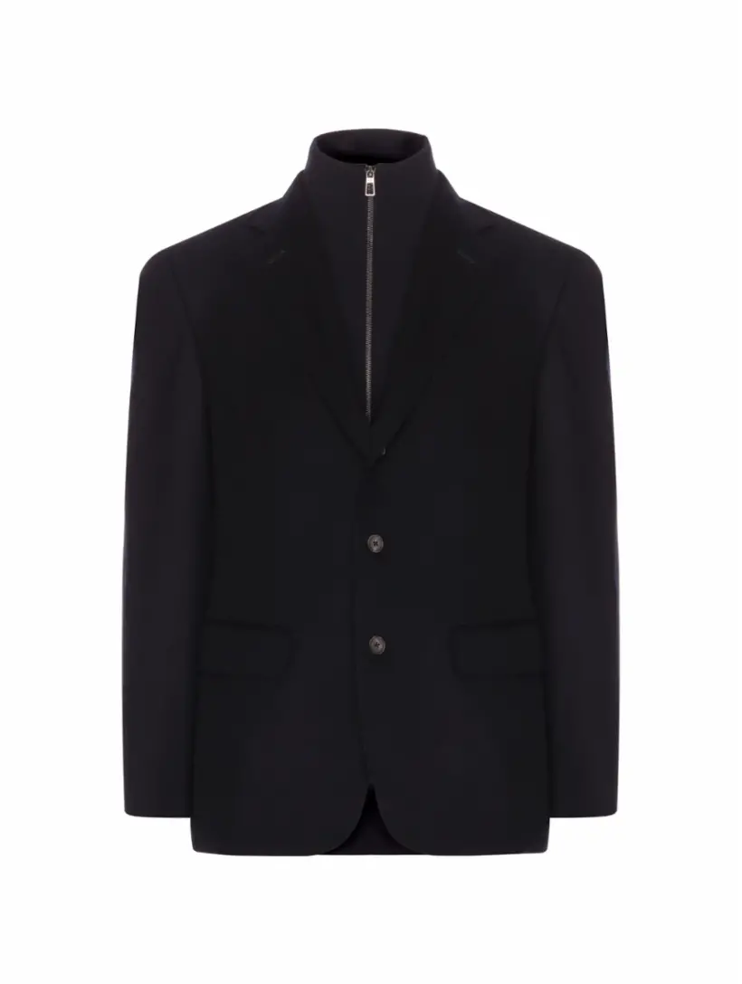 

Однобортный пиджак New Order Loro Piana, тёмно-синий