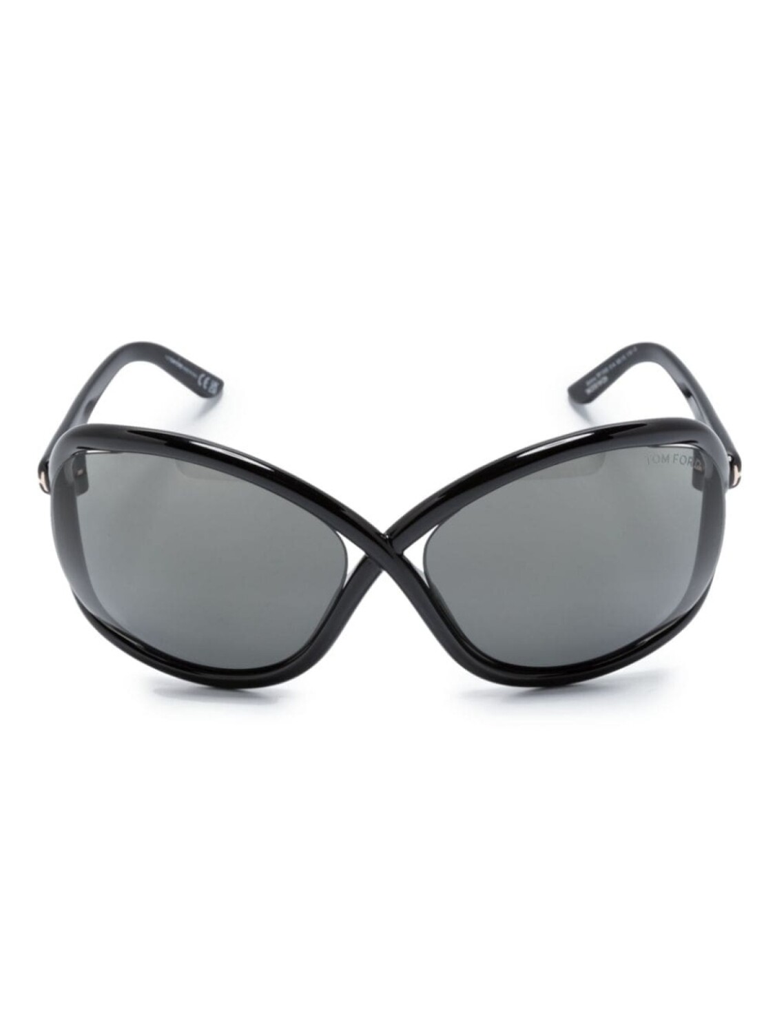 

TOM FORD Eyewear солнцезащитные очки Bettina в оправе 'бабочка', черный