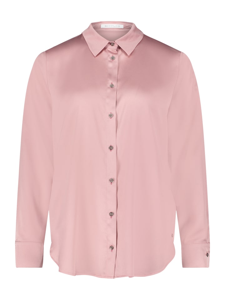 

Блузка-рубашка с длинными рукавами сиреневого цвета BETTY & CO