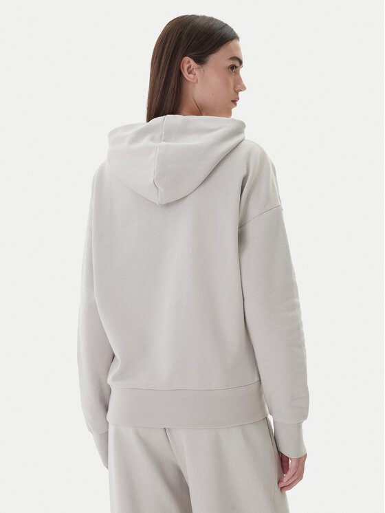 Свитшот regular fit Holiday Metallic Graphic JM4428 Adidas, бежевый — фото 3