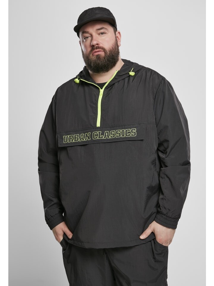 

Переходная куртка Urban Classics, цвет black/electriclime