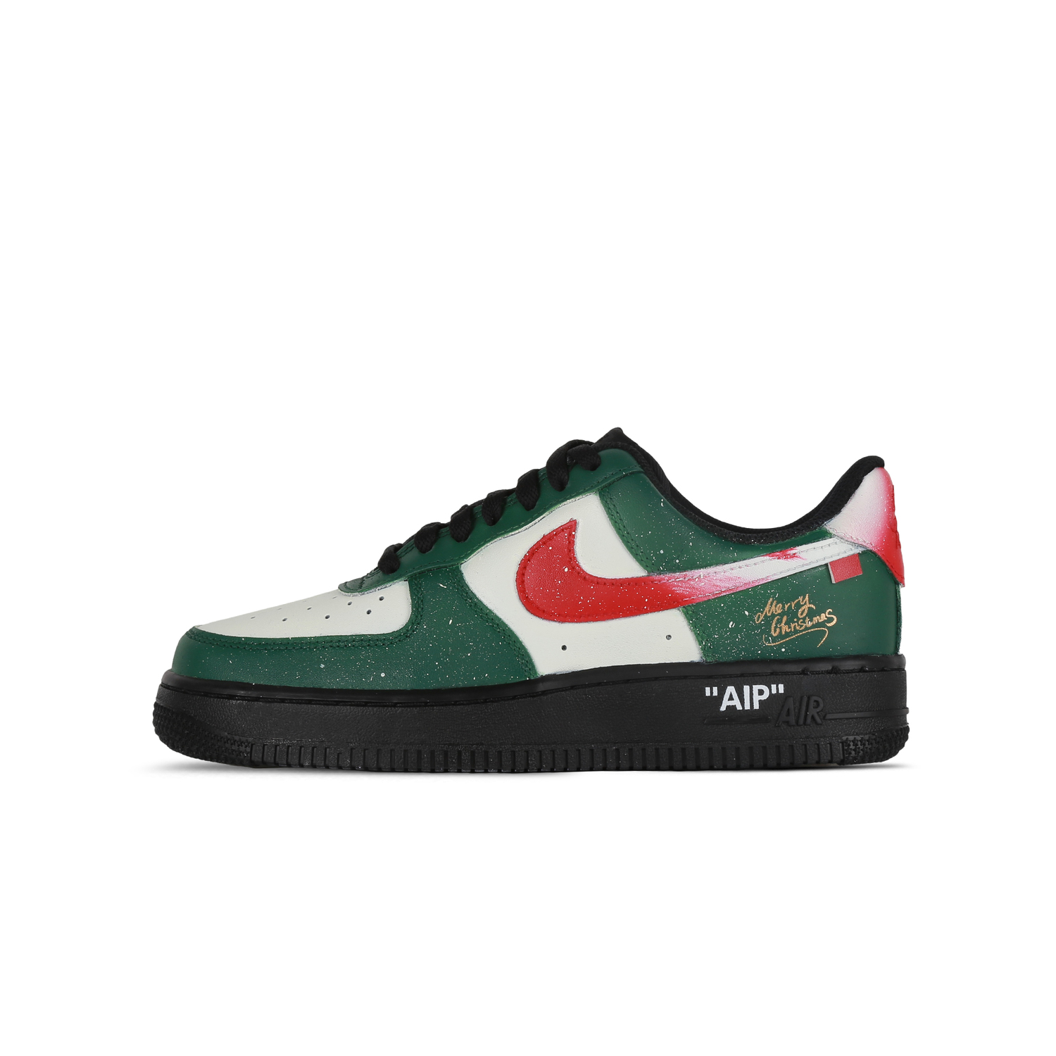 

Nike Кроссовки Air Force 1 Wish с амортизацией, износостойкими низкими боками, для скейтбординга, унисекс, красные и зеленые