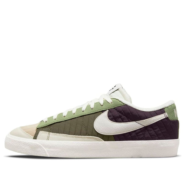 

Кроссовки blazer low '77 premium 'toasty - cave purple' Nike, зеленый