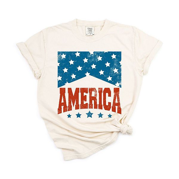 

Футболка America varsity stars garment dyed Simply Sage Market, Ivory, Зеленый, Футболка America varsity stars garment dyed Simply Sage Market, Ivory