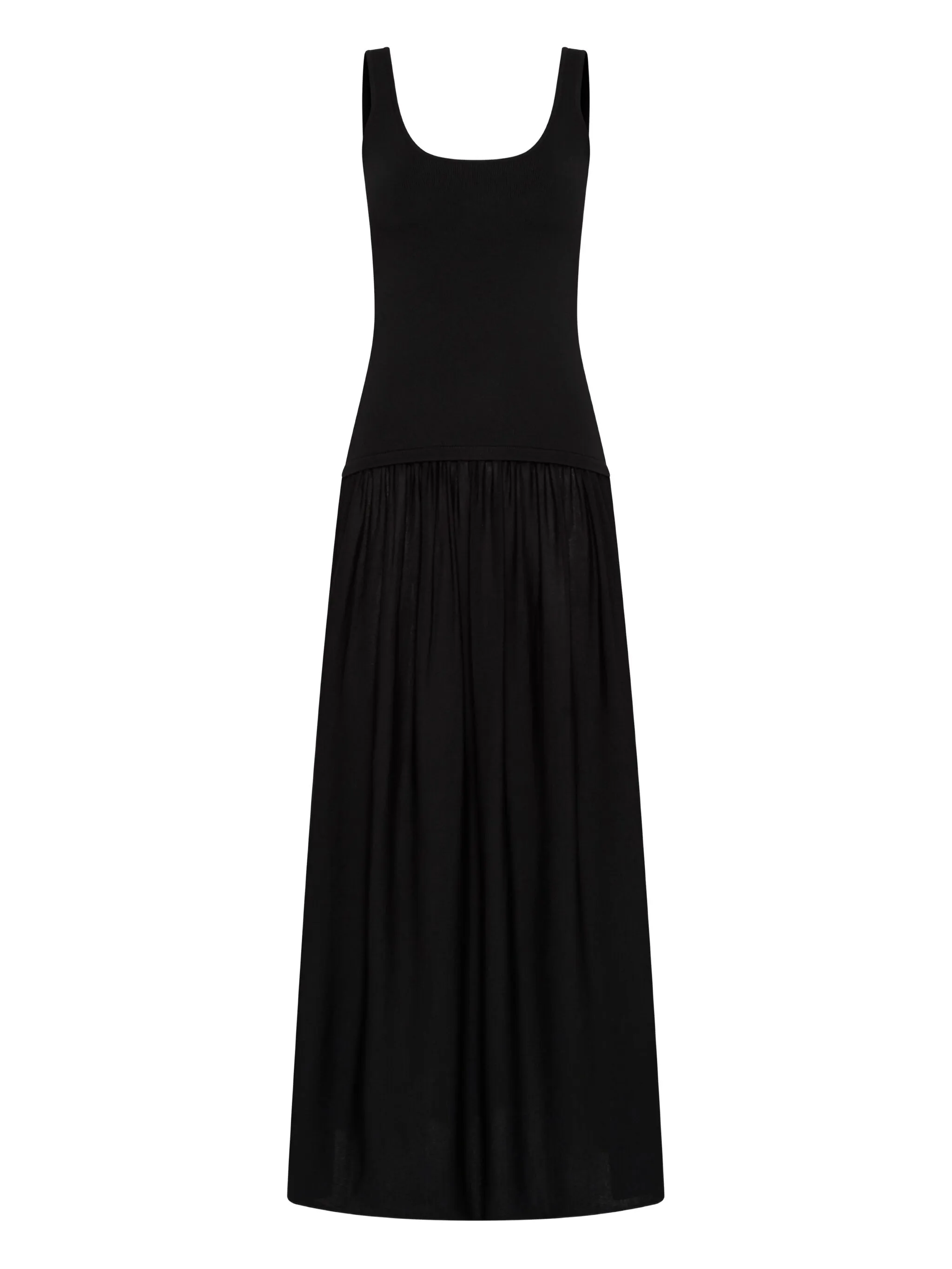 

Платье миди kristen с оборками Rebecca Vallance, черный