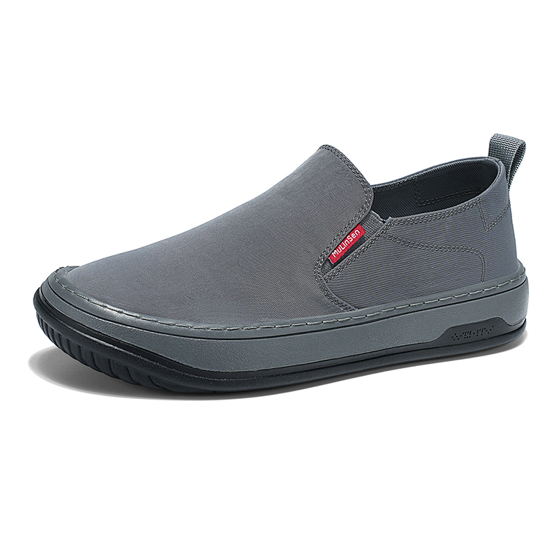 Mulinsen Мужские повседневные кроссовки Low Top черные, цвет Black — фото 4