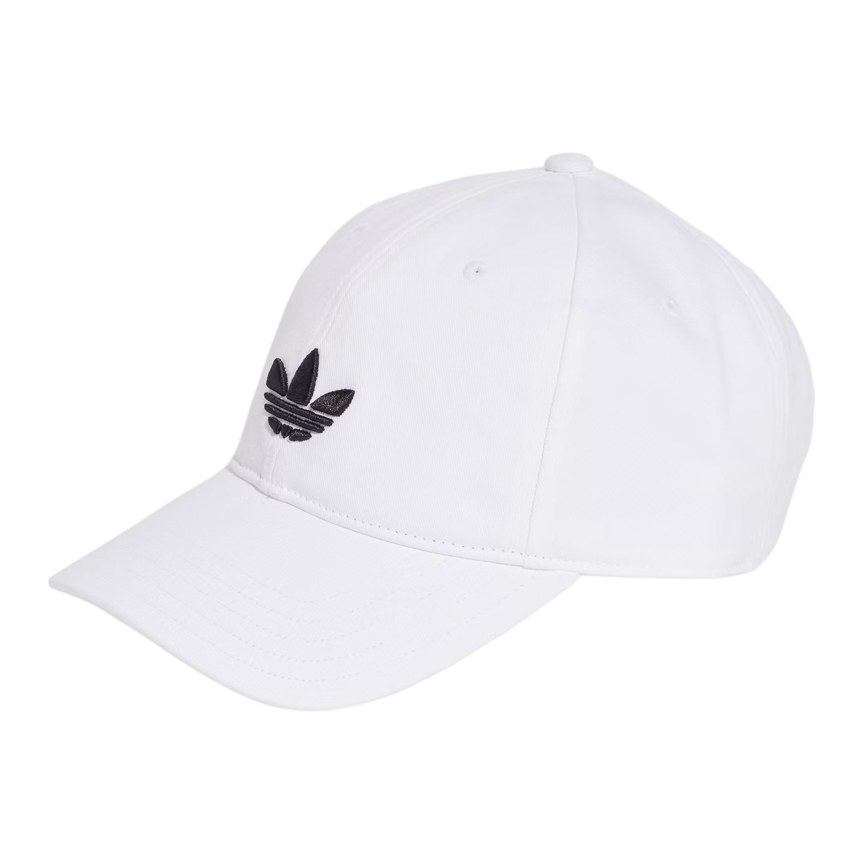 

Adidas Хлопковая бейсболка унисекс белая, White