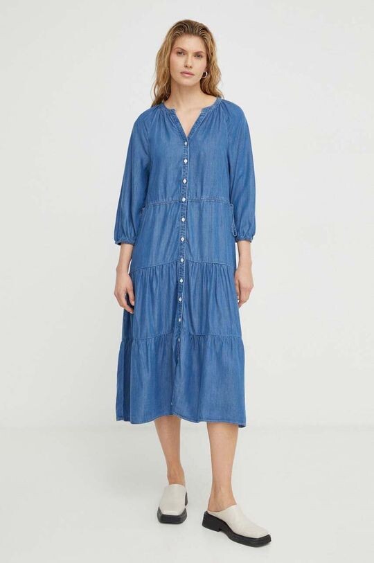 

Хлопковое платье Levi's, синий