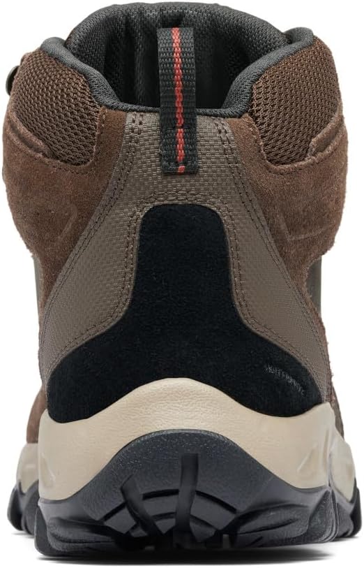 Columbia мужские ботинки Newton Ridge Plus II Suede Waterproof для походов, Cordovan/Spice — фото 4