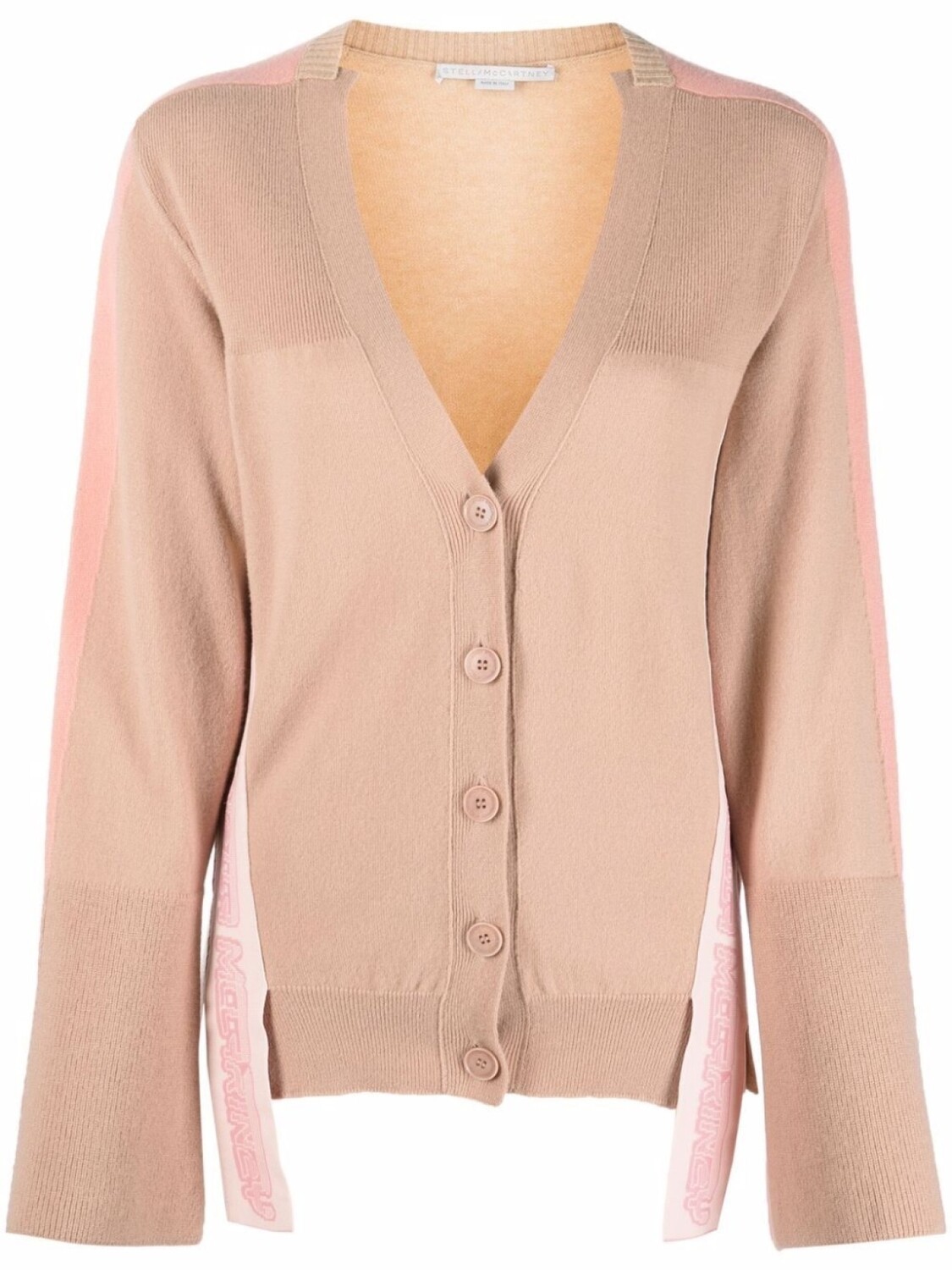 

Кардиган с логотипом Stella McCartney, бежевый