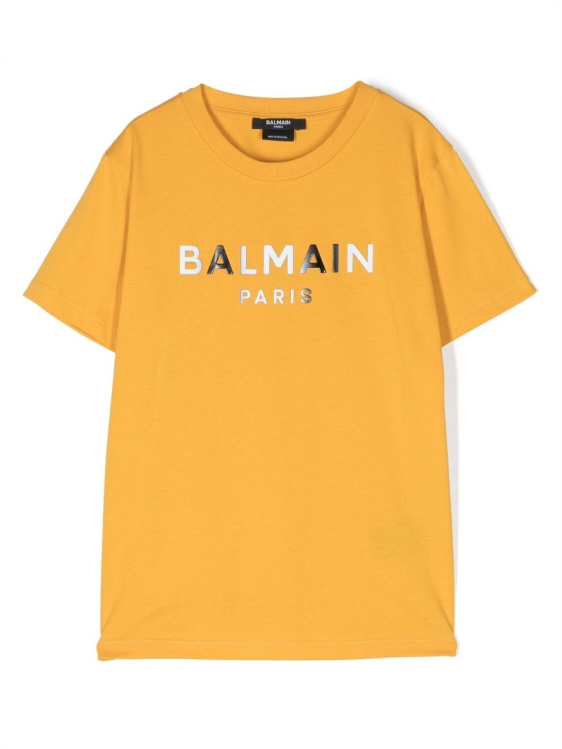 

Balmain Kids футболка с логотипом, оранжевый