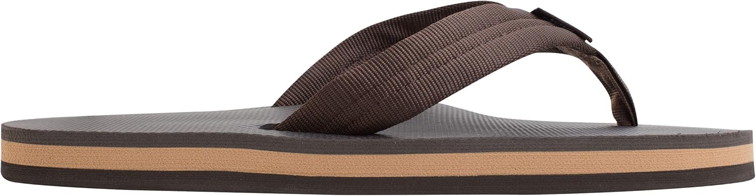 Мужские сандалии Rainbow Single Layer Soft Top 1" с верхом из мягкого материала и ремешком из нейлона, наполненным EVA Rainbow Sandals, коричневый — фото 4