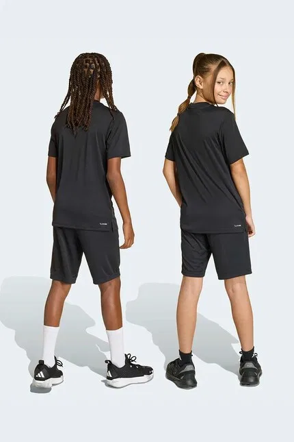 Шорты детские с технологией CLIMACOOL Adidas, черный — фото 3