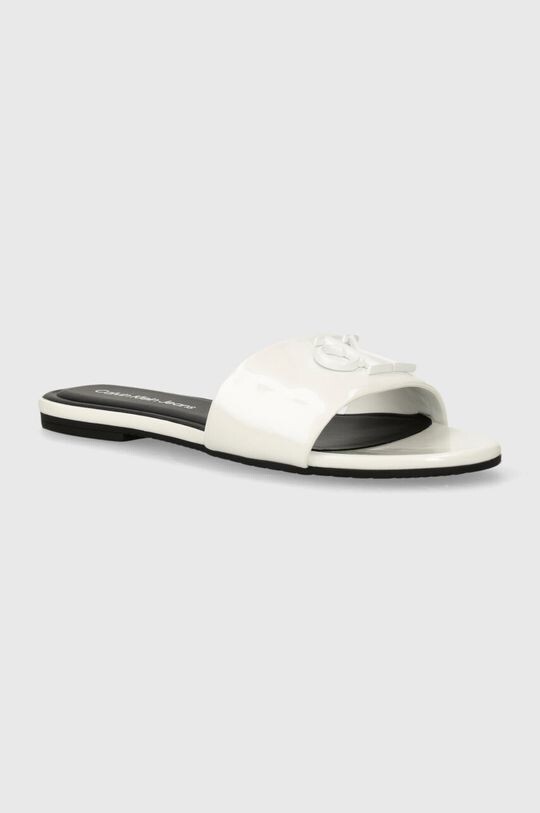 

Шлепанцы Flat Sandal Slide Mg Met Calvin Klein Jeans, белый